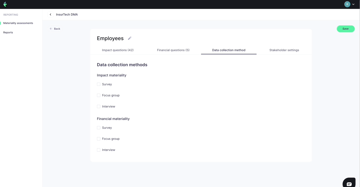How to select methods and set targets on your Karomia platform