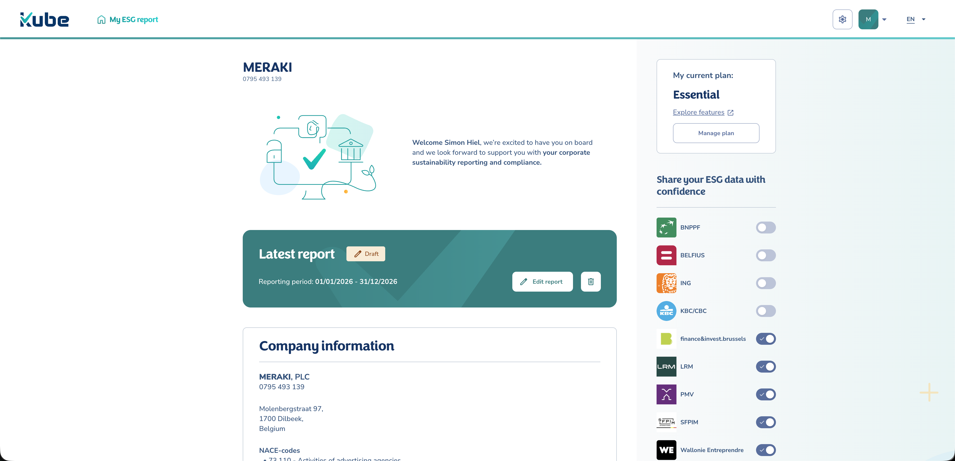 Submit and share the report