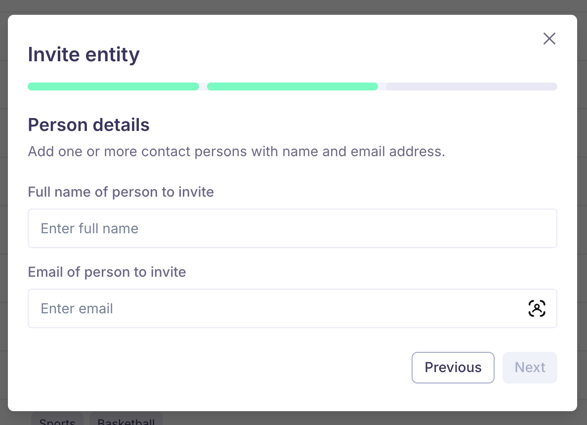 Adding a new company